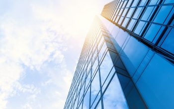Modern office building