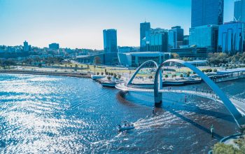 Perth city skyline